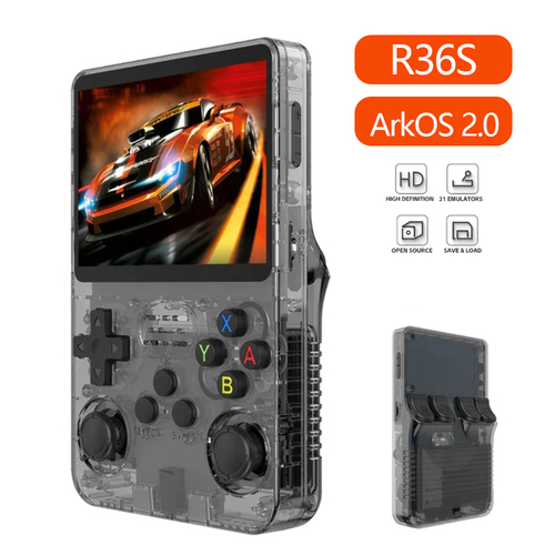 Hot Sale 3.5''IPS HD Color Screen R36S Handheld Game Console Machine PockeT Portable Video Player R3